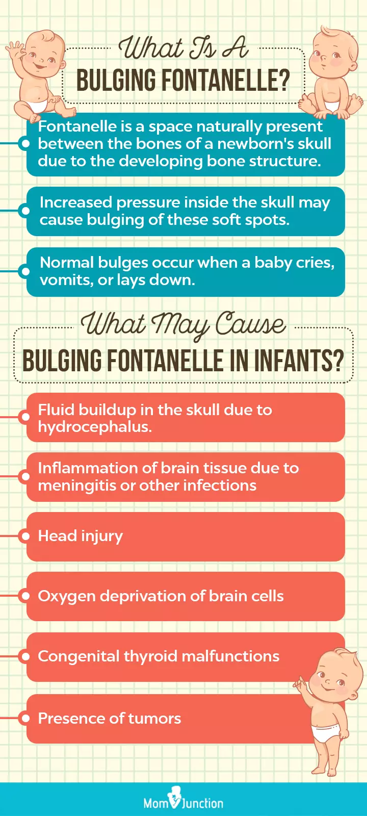 causes of bulging fontanelle (Infographic)