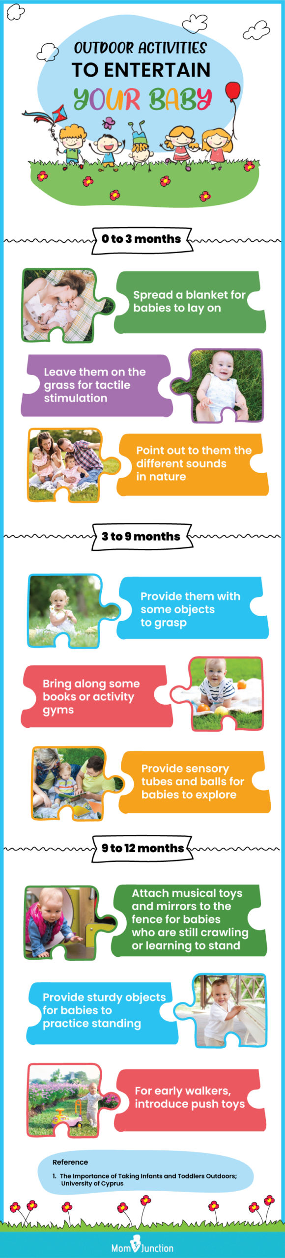 outdor activitiesto entertain your baby [infographic]