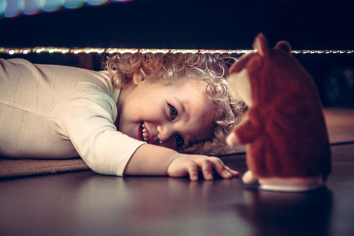 Let your toddler choose the toy they want to sleep with