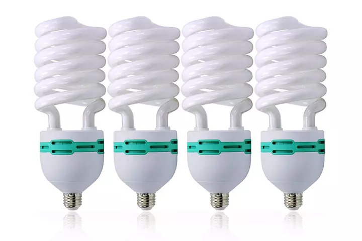 LimoStudio 45 Watt Pure White Fluorescent Daylight Bulb