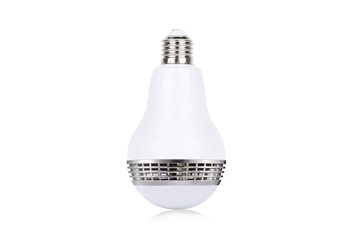 Longwen LED Smart Light Bulb With Bluetooth Speaker