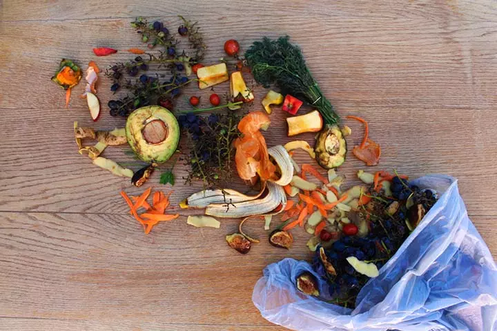 Make organic compost, earth day activity for kids