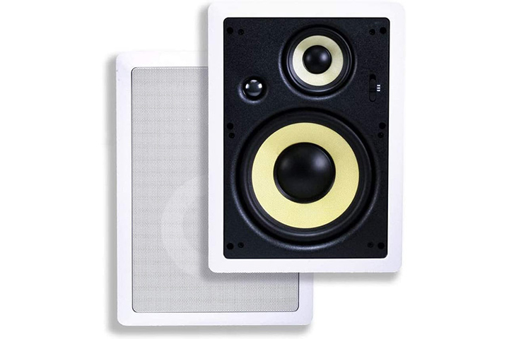 Monoprice 3-Way Fiber In-Wall speakers