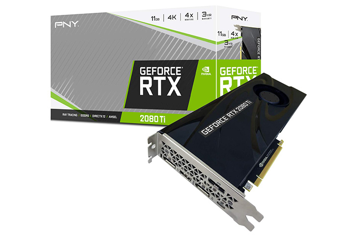 PNY GeForce RTX 2080 Ti 11GB Blower Graphics Card