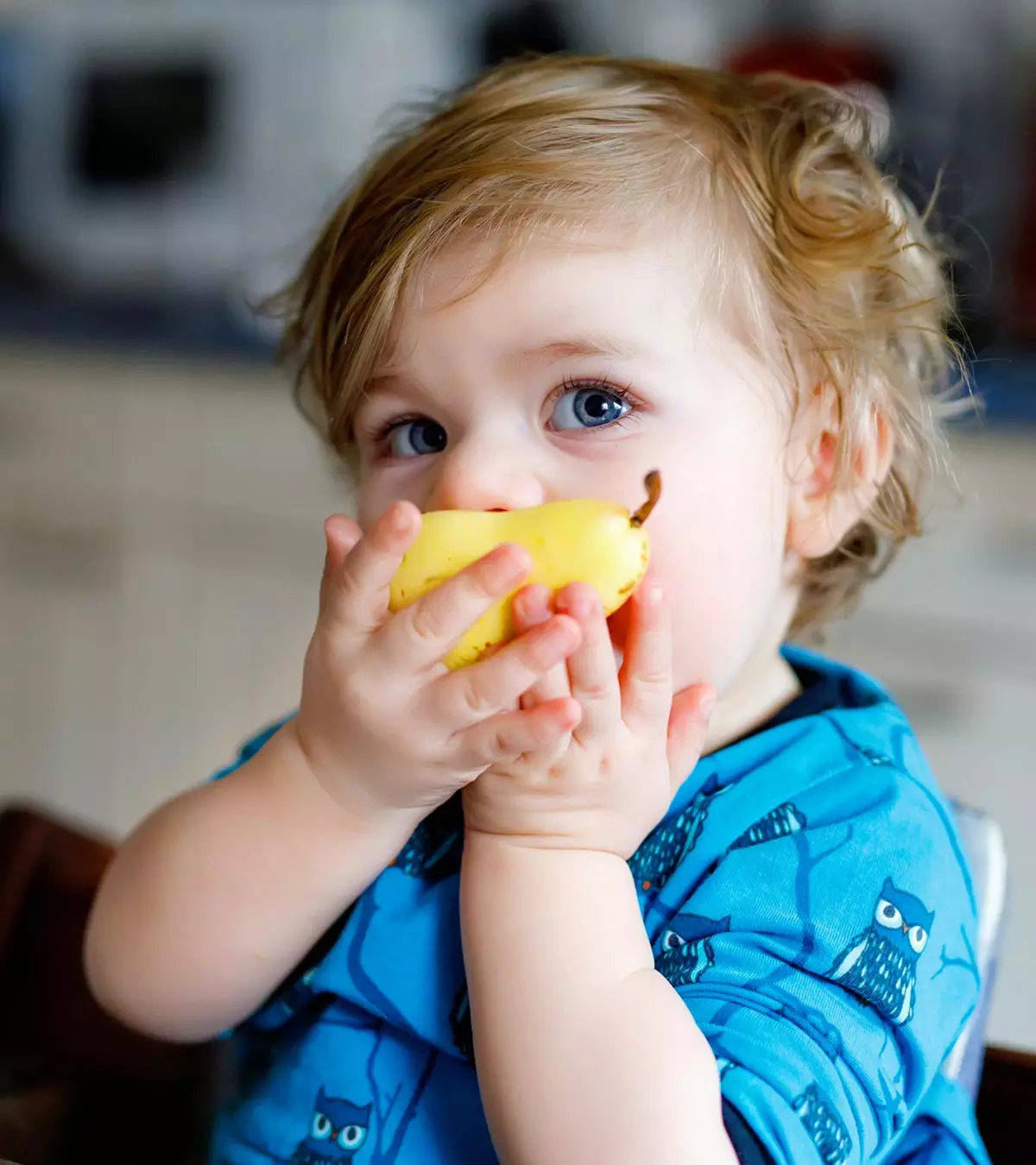 This nutritious fruit can boost immunity and regulate your little one’s bowel movements.