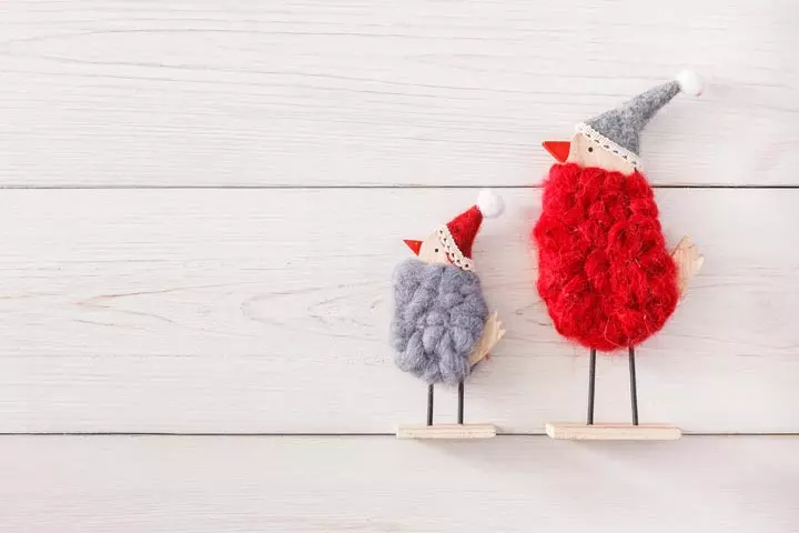 Pom-pom bird crafts for kids