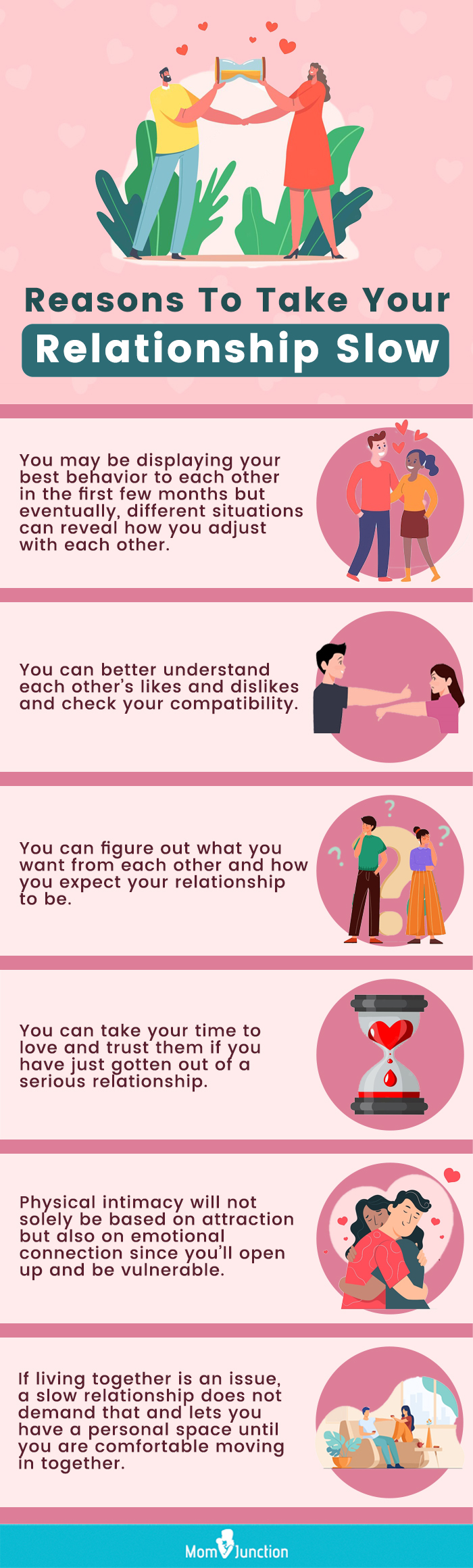 reasons to take your relationship slow [infographic]