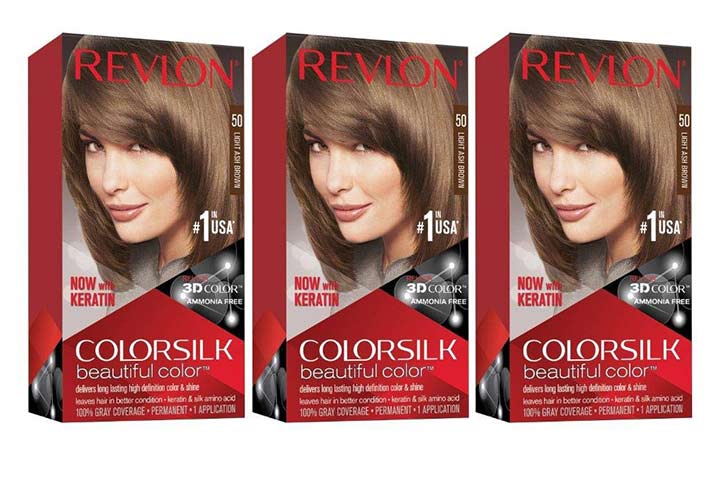 Revlon Colorsilk 50 Light Ash Brown