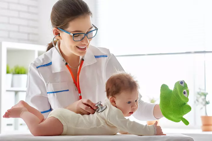 See a doctor if babies gasp for breath 