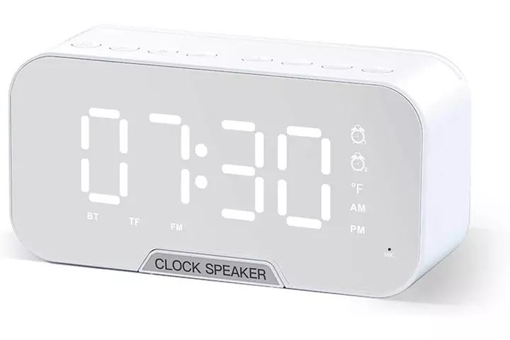 Vijana Bluetooth Speaker With Clock Radio