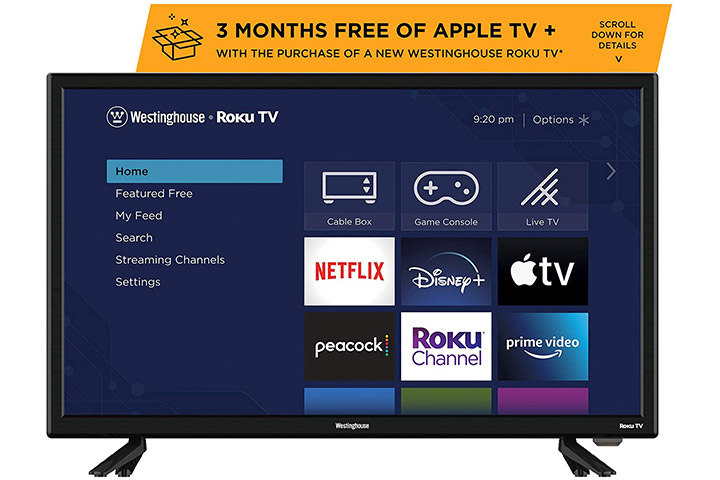 Westinghouse 24 Inch Roku Hd Led Smart TV