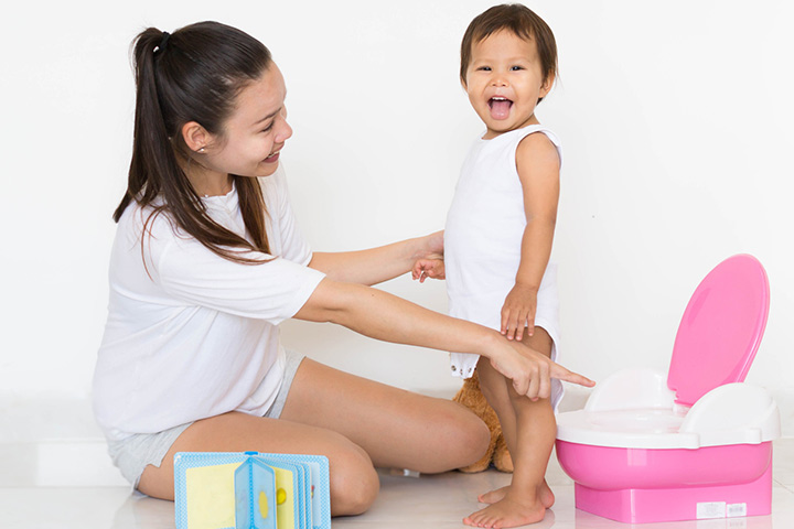 Wet and dry, potty training games for toddlers