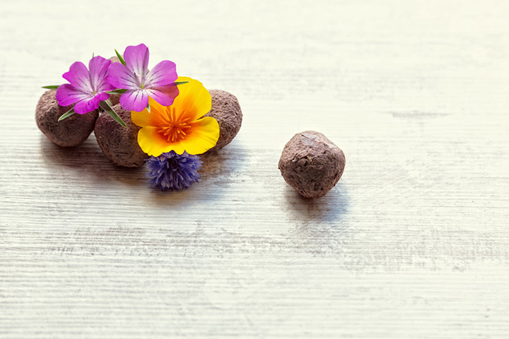 Wildflower seed bombs, earth day craft for kids