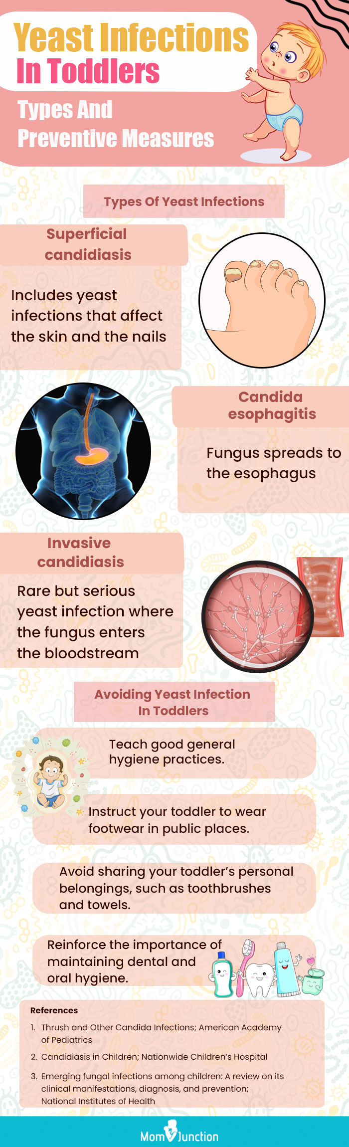 preventive measures for yeast infections in toddlers (infographic)