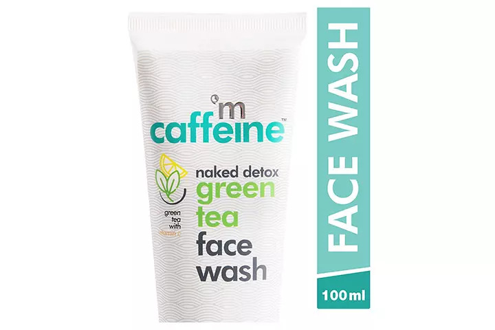 mCaffeine Naked Detox Green Tea Face Wash