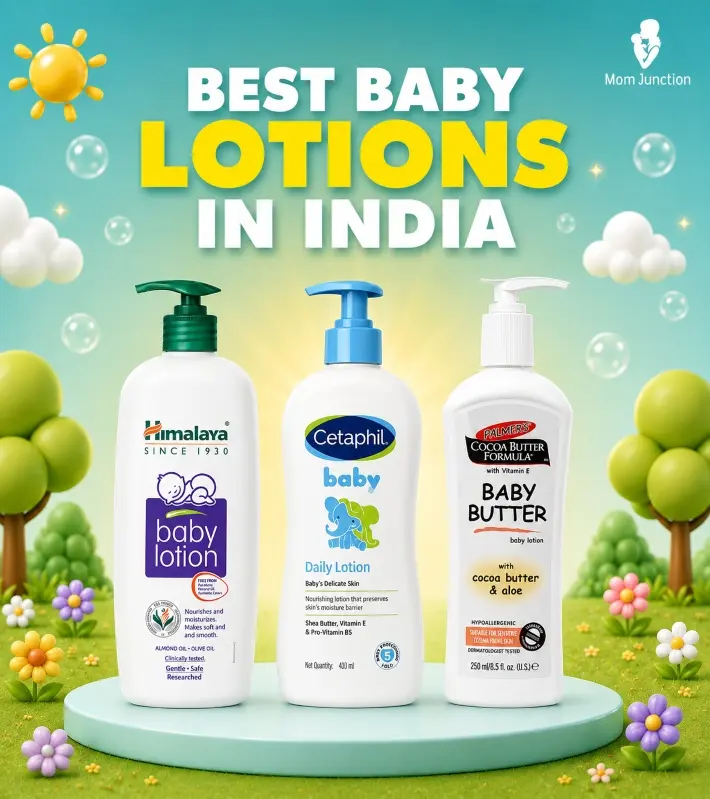 21 Best Baby Lotions In India For Sensitive Skin In 2026 For the perfect after-bath pampering ritual for your baby.