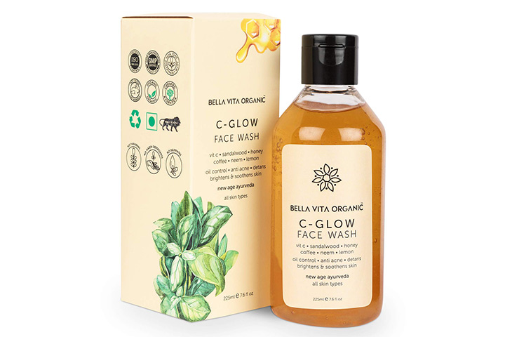 Bella Vita Organic C-Glow Face Wash