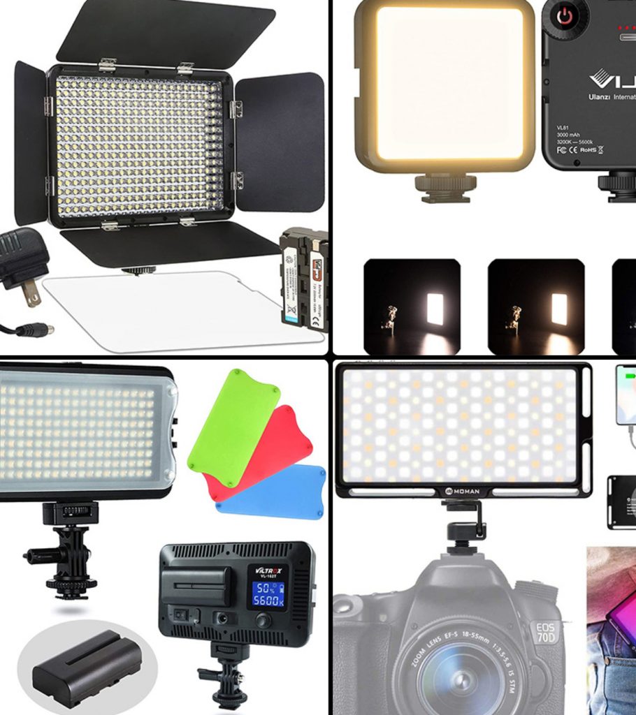 makalar Broadcast Live Photography Fill Light LED Camera Phone Flash Dimmable Light On-Camera Video Lights 