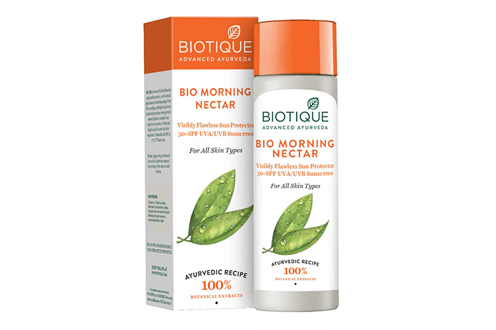 Biotique Bio Morning Nectar Sunscreen