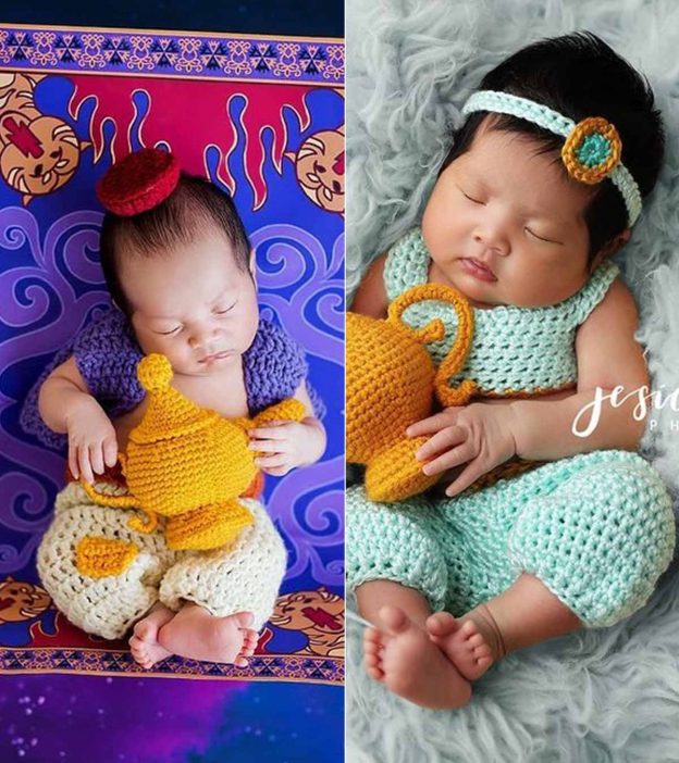 Cuteness Overload: Mom Crochets Tiny Outfits To Dress Newborns As Disney Characters