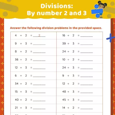 Learn Division: Dividing By 2 & 3_image