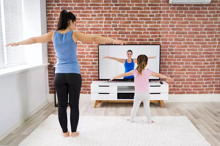 Do stretching and yoga