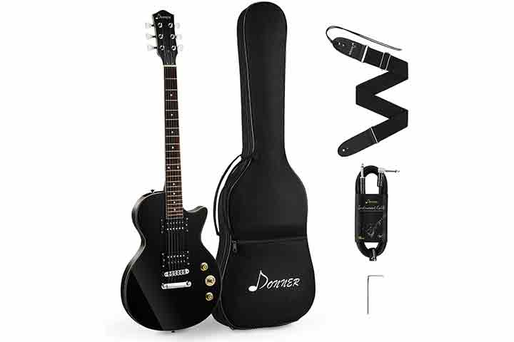 Donner DLP-124G Solid Body Full-Size LP Electric Guitar Kit