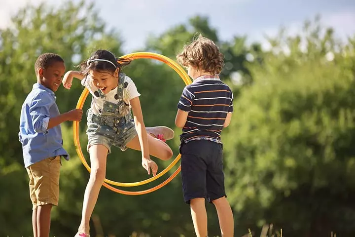 Don't ring the bells obstacle course for kids