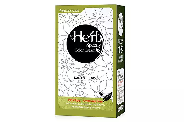 Herb Speedy Natural Black Hair Dye