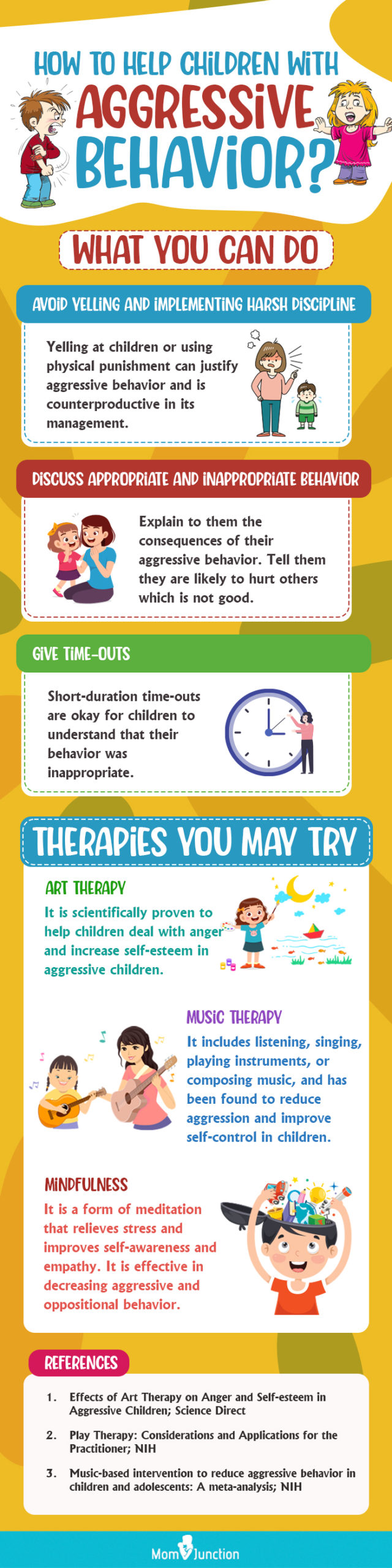 how to help children with aggressive behavior [infographic]