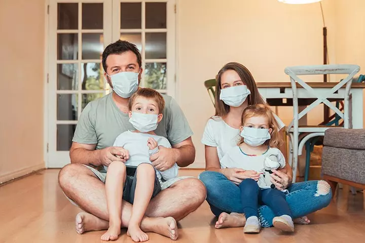 I give him a peck on the cheek and say, I love you.