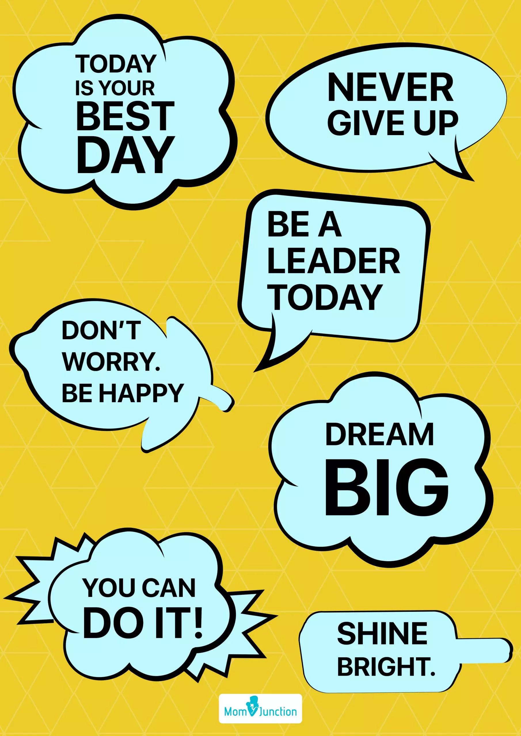 Inspirational lunch box notes for kids