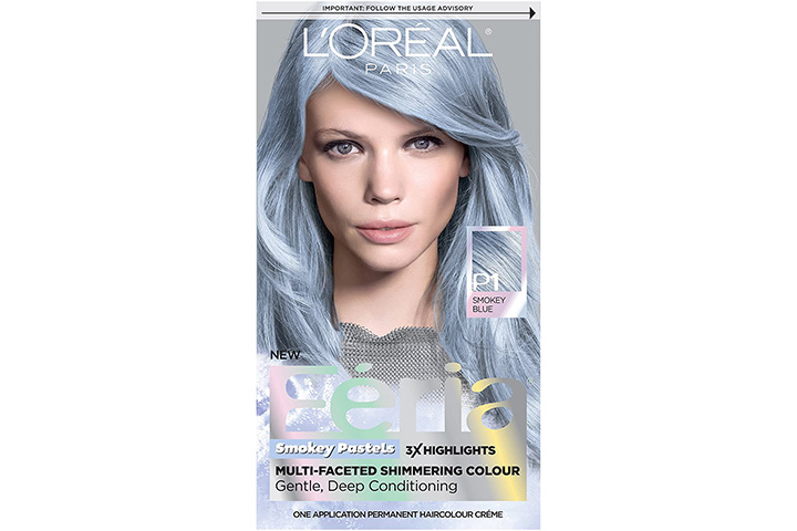 L’Oreal Paris Feria Multi-Faceted Shimmering P1 Sapphire Smoke Hair Dye