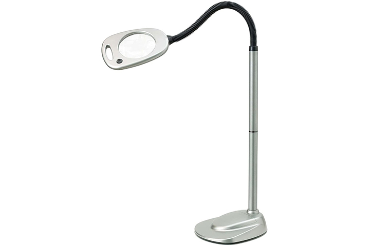 Light It! By Fulcrum, Wireless Magnifying Floor Lamp