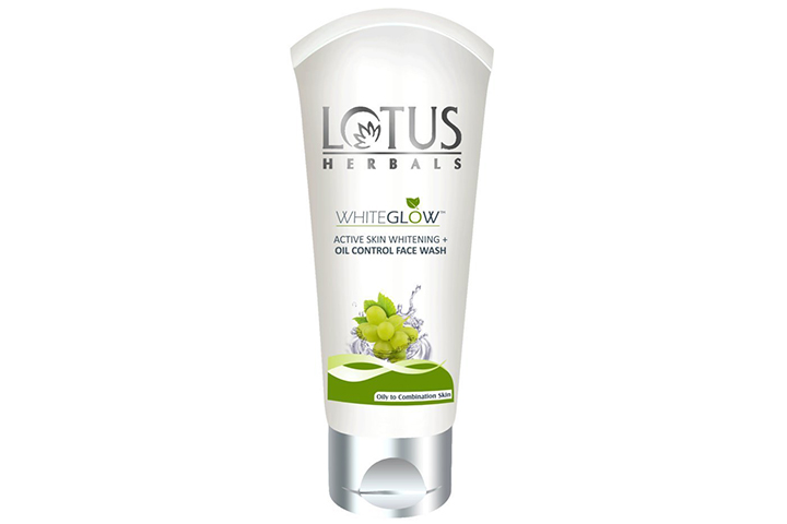 Lotus Herbals WhiteGlow Active Skin Whitening and Oil Control Facewash