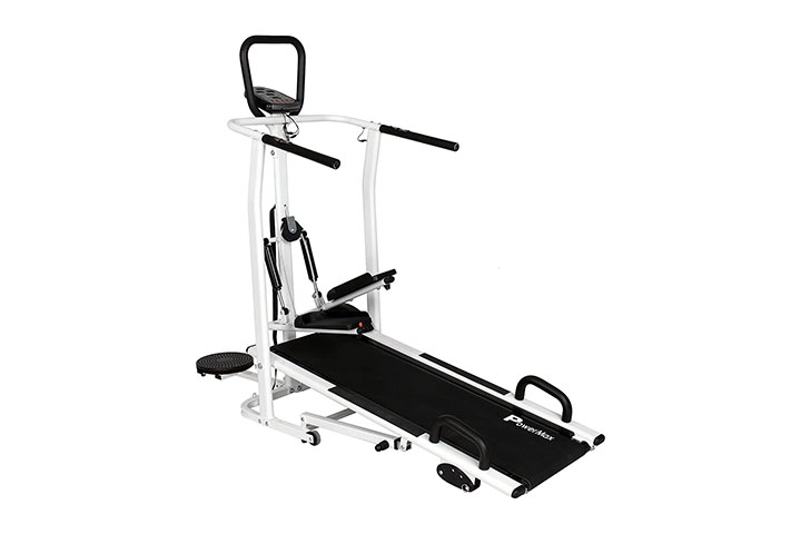 PowerMax Fitness MFT-410 Manual Treadmill
