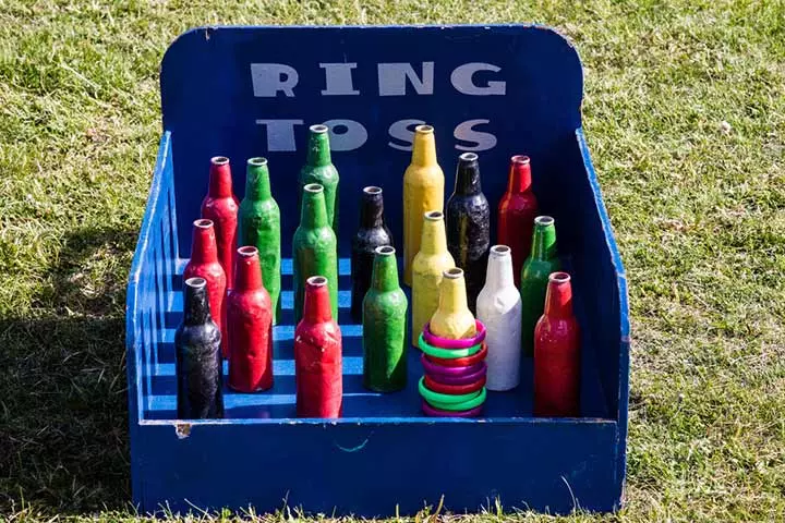 Ring toss for games for family reunions
