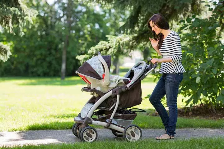 Taking a walk, outdoor activities for babies
