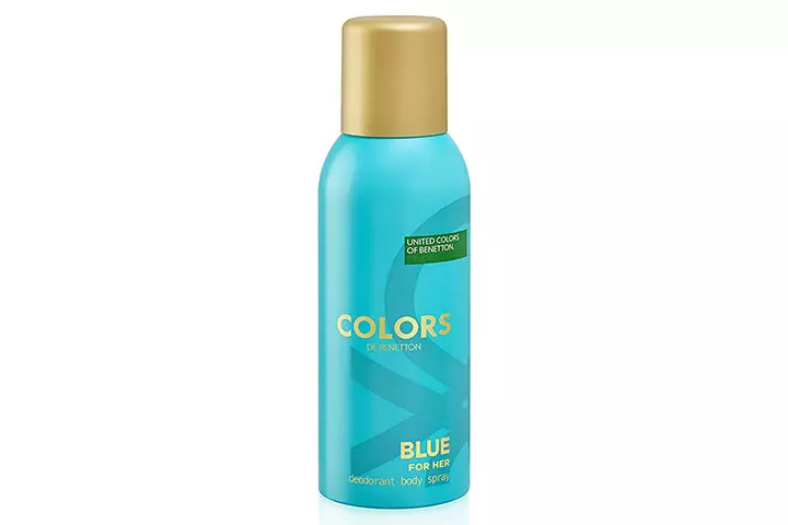 United Colors Of Benetton Colours Blue For Her Deodorant1