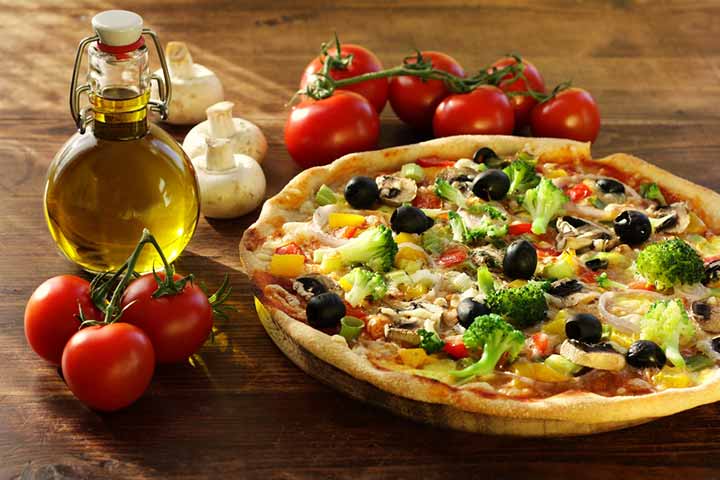 Vegan veggie bonanza pizza recipe for kids