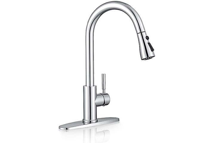 11 Best Faucets For Farmhouse Sink In 2022   Wewe Sink Faucet 