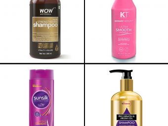 11 Best Hair Straightening Shampoos In India In 2021