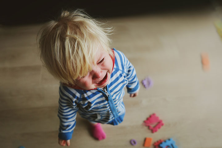 A tantrum per day is quite common among toddlers