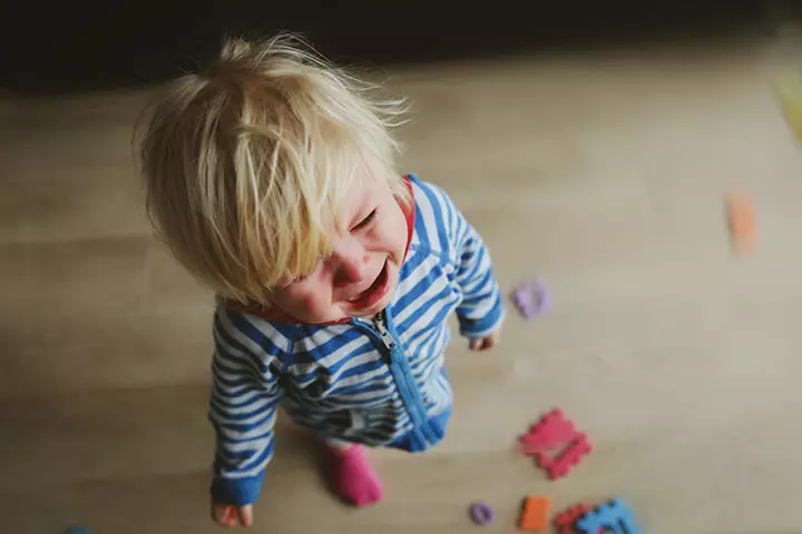 A tantrum per day is quite common among toddlers