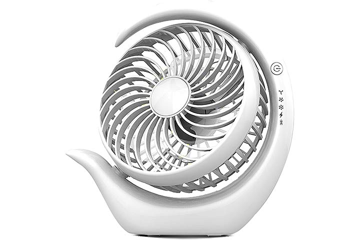 AceMining Rechargeable Battery Operated Fan