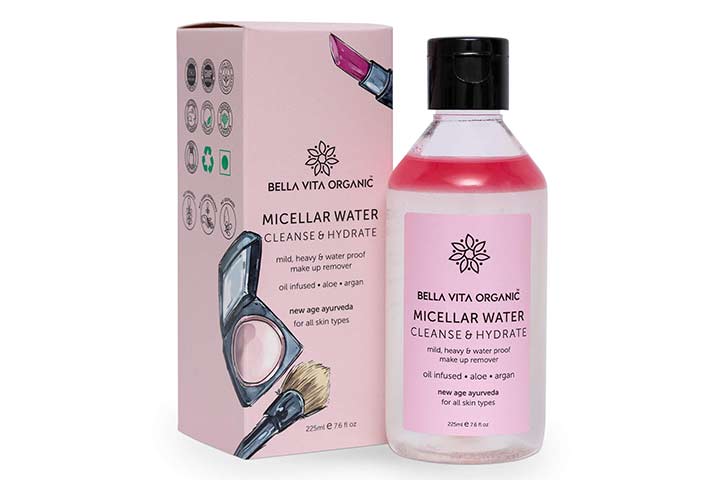 Bella Vita Organic Micellar Water Makeup Remover