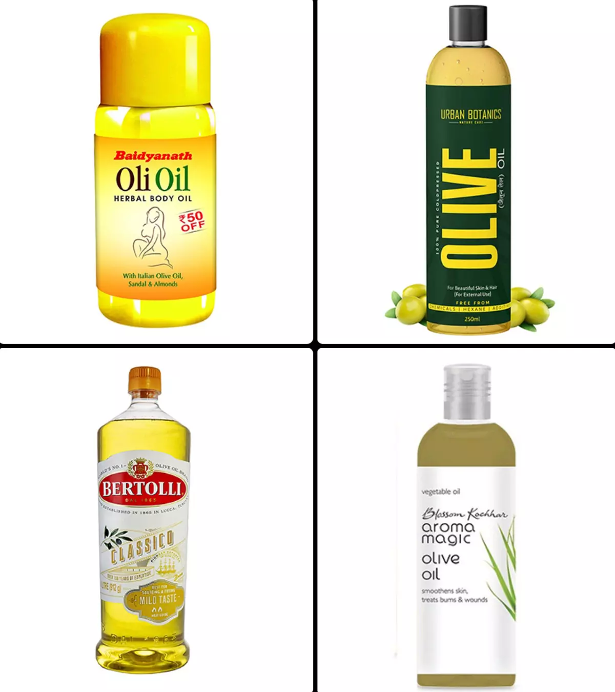 Best Olive oils For Skin In India