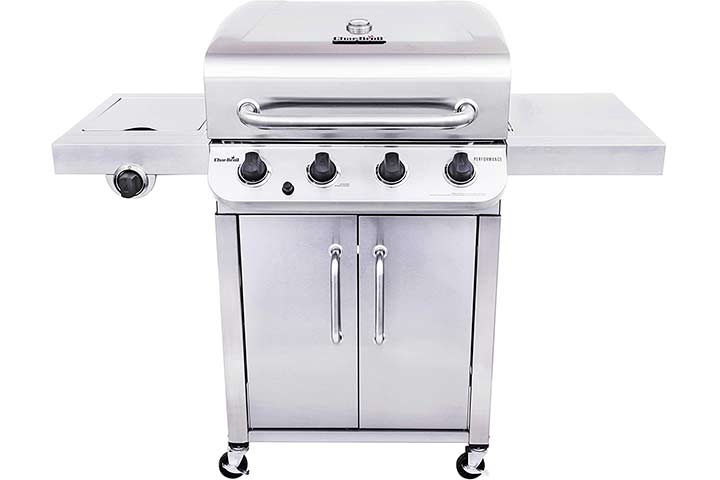Char-Broil Stainless Steel 4-Burner Gas Grill