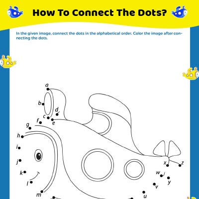 Dot To Dot Alphabet Worksheet