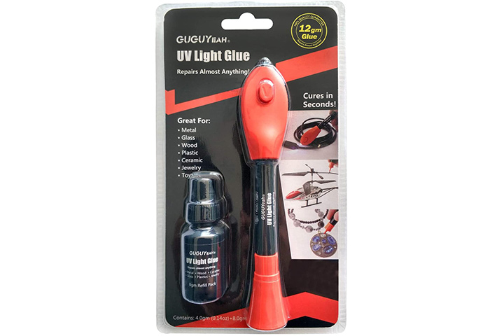 GuGuYeah UV Light Curing Glue Adhesive Kit